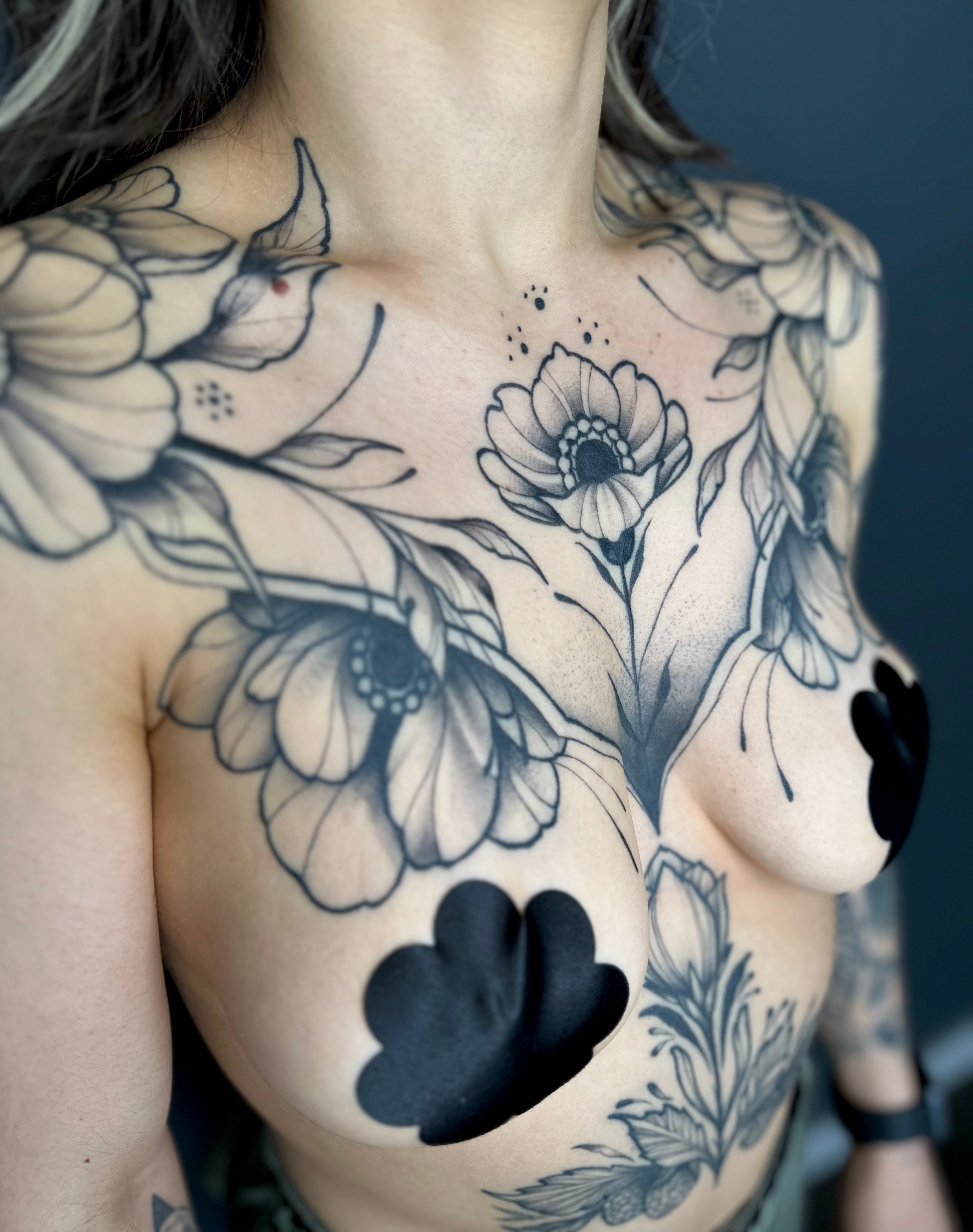 Mastectomy Tattoos  Paradise Tattoo Studio Cheltenham Gloucestershire